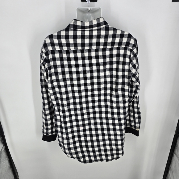 Elwood Shirt Men Extra Large XL Long Sleeve Plaid Button Down Flannel - Picture 6 of 7